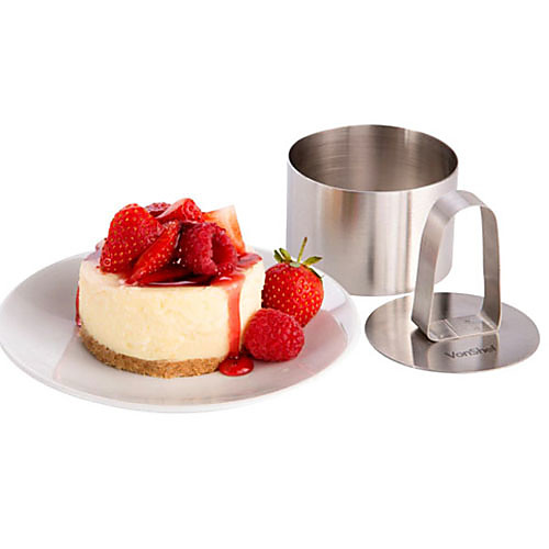 

Round Mousse Cake Ring Mold Stainless Steel Cookie Cutter DIY Bake