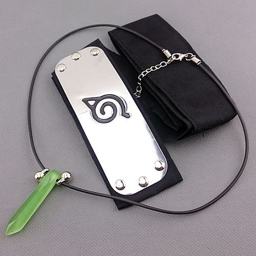 

Jewelry Inspired by Naruto Naruto Uzumaki Anime Cosplay Accessories Necklace / Headband Metal Men's Hot 855