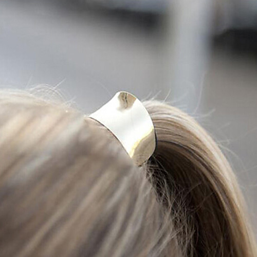 

Women's Hair Ties For Party Daily Casual Flower Alloy Golden Silver
