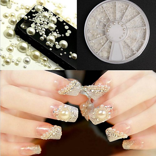 

1 pcs ABS Abstract Classic Wedding Daily Nail Jewelry for Finger Toe