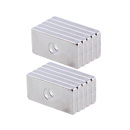 

10 pcs 20103mm Magnet Toy Building Blocks Super Strong Rare-Earth Magnets Neodymium Magnet Magnet Adults' Boys' Girls' Toy Gift