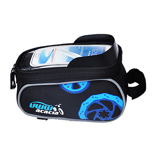 

Acacia Cell Phone Bag Bike Frame Bag Top Tube 5.5 inch Touch Screen Waterproof Cycling for Samsung Galaxy S6 LG G3 Samsung Galaxy S4 Red Green Blue Cycling / Bike / iPhone X / iPhone XR / iPhone XS