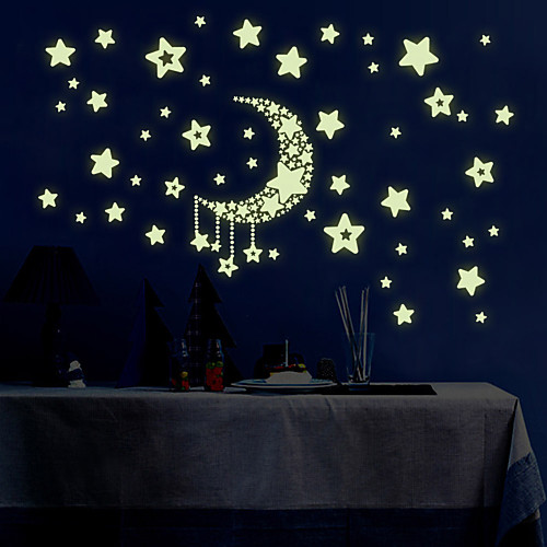 

Luminous Wall Stickers Kids Room & kindergarten, Pre-pasted PVC Home Decoration Wall Decal