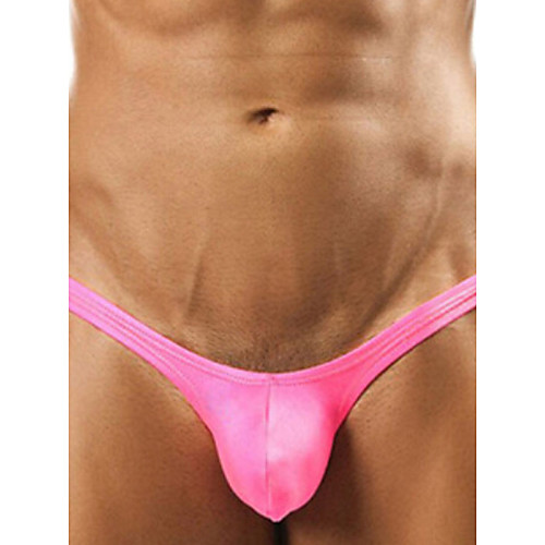 

Men's Mesh G-string Underwear Solid Colored Low Waist Black Light Blue White M L XL