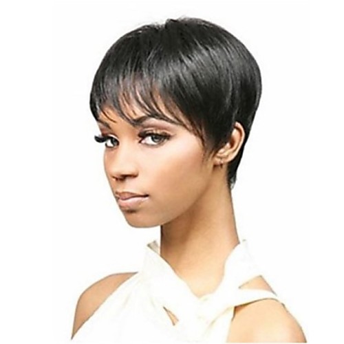 

Synthetic Wig Straight Straight Wig Natural Color Synthetic Hair Black