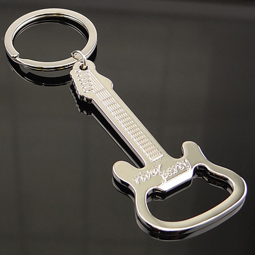 

Zinc Alloy Trumpet Musical Notes Guitar Opener Keychain Keyring