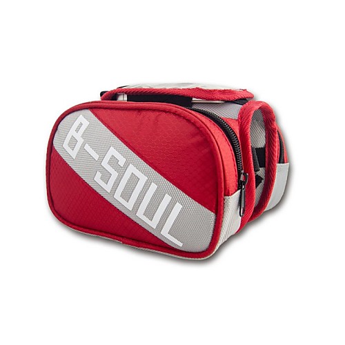 

B-SOUL Bike Bag 2LBike Frame Bag Multifunctional Bicycle Bag Oxford PVC Cycle Bag Traveling Cycling/Bike