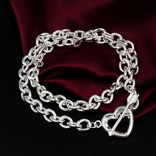 

Women's Statement Necklace Sterling Silver Silver Necklace Jewelry For