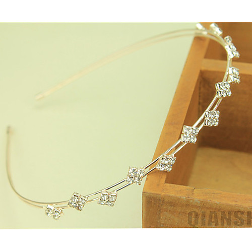 

South Korea Imported Hairpin Rhinestone Beaded Head Hoop Decorations Small Crystal Hair Band Edge Type