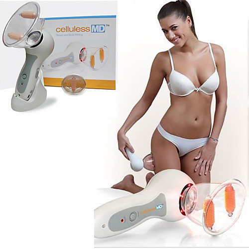 

Celluless MD Anti Cellulite Deep Massage with Light Therapy Firming Vacumterapia