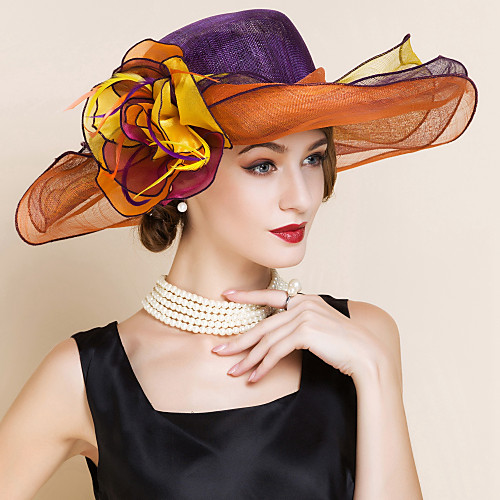 

Women's Flax Headpiece - Wedding/Special Occasion Hats 1 Piece