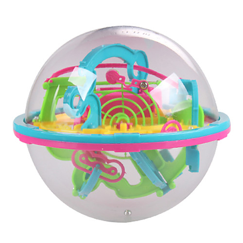 

New Mini 3D Maze Magic Ball 100 Level Intellect Ball Children Education Puzzle Toys Orbit Game Intelligence Away Gift