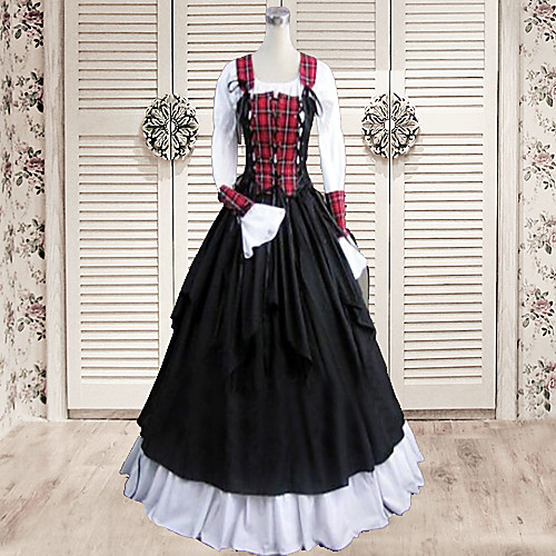 

Dress Sweet Lolita Dress Lolita Accessories Dress Cotton Halloween Costumes / Medium Length