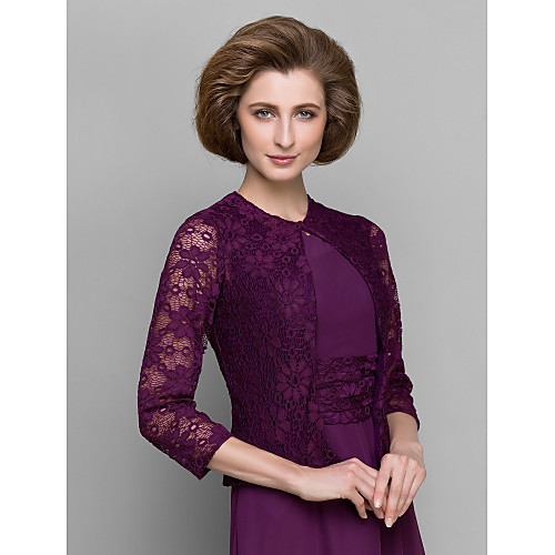 

Shrugs Lace Wedding / Party Evening Women's Wrap With Lace
