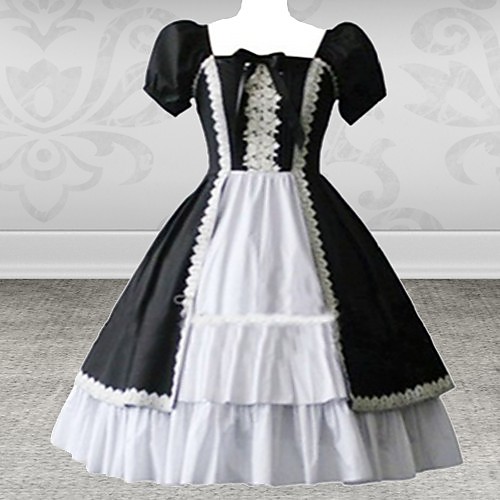 

Dress Gothic Lolita Dress Sweet Lolita Dress Women's Lolita Accessories Cotton Halloween Costumes / Long Length