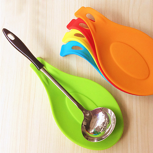 

Silicone Spoon Insulation Mat Placemat Coaster Tray Cooking Tools