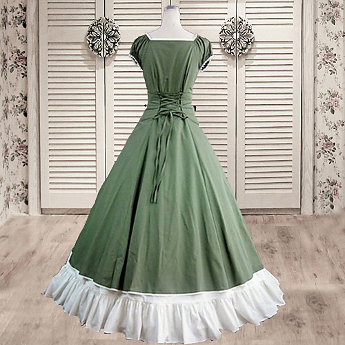 

Dress Sweet Lolita Dress Women's Lolita Accessories Cotton Halloween Costumes / Long Length