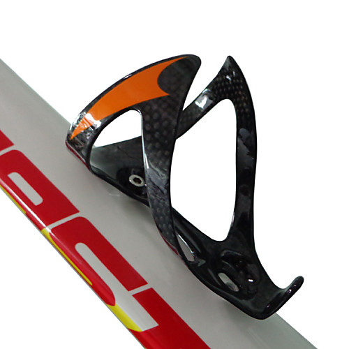 

Bike Water Bottle Cage Portable Lightweight Wearable Wearproof Durable For Cycling Bicycle Road Bike Mountain Bike MTB BMX TT Fixed Gear Bike Full Carbon Orange Red Green 3 pcs