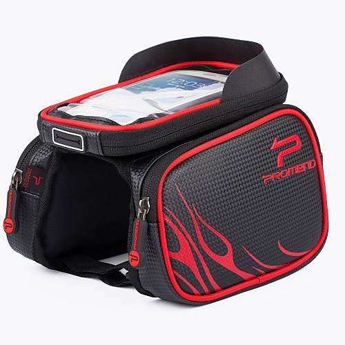 

PROMEND 10 L Cell Phone Bag Bike Frame Bag Top Tube Bike Handlebar Bag Touch Screen Multifunctional Rain Waterproof Bike Bag 600D Ripstop EVA Bicycle Bag Cycle Bag Samsung Galaxy S6 / iPhone 5C