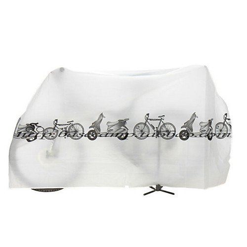 

Bike Cover Waterproof Nylon Cycling Mountain Bike / MTB Road Bike Cycling / Bike White Grey