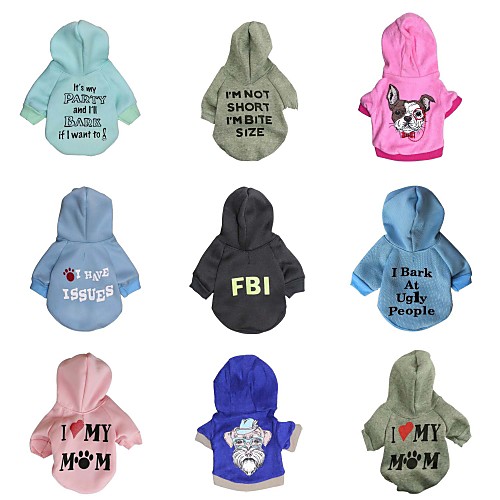 

Cat Dog Hoodie Puppy Clothes Cosplay Dog Clothes Puppy Clothes Dog Outfits Costume for Girl and Boy Dog Cotton XS S M L