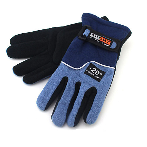 

Sports Gloves Bike Gloves / Cycling Gloves Breathable Warm Ultraviolet Resistant Full Finger Gloves Winter Camping / Hiking Ski / Snowboard Skating Men's Women's Unisex