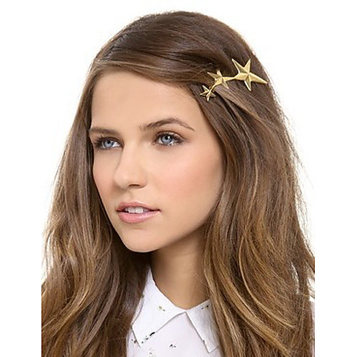 

Women's Party Work Alloy Solid Colored / Cute / Gold