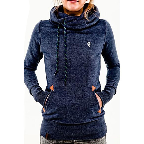 

Women's Maternity Hoodie Solid Colored Stand Collar Daily Casual Hoodies Sweatshirts Black Navy Blue Pink