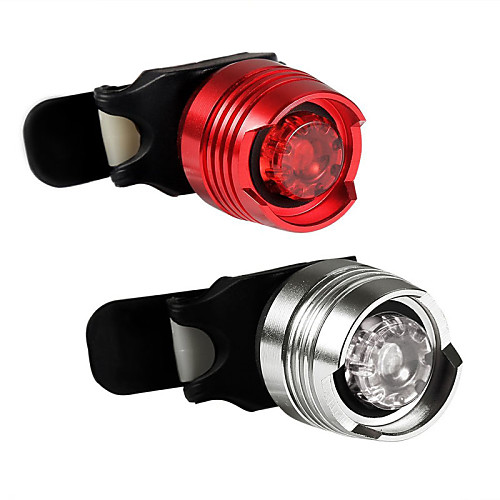 

LED Bike Light Headlamps Rear Bike Tail Light Safety Light - Mountain Bike MTB Bicycle Cycling Waterproof Portable Warning Easy to Install CR2032 400 lm Battery Red Camping / Hiking / Caving Cycling