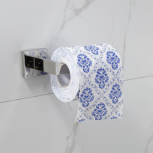 

Toilet Paper Holder Contemporary Stainless Steel 1 pc - Hotel bath