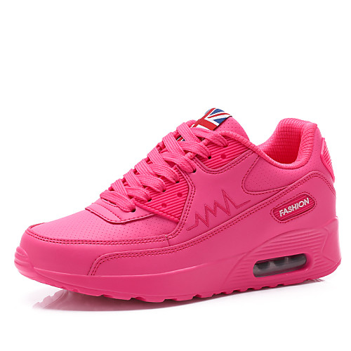 

Women's / Girls' Sneakers / Flats Wedge Heel / Creepers Tulle Comfort / Roller Skate Shoes Spring / Summer / Fall White / Black / Pink