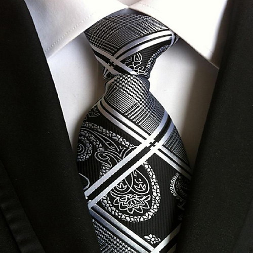 

Men's Party / Work / Basic Necktie - Geometric Print