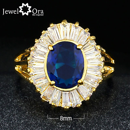 

Women's Navy Dark Blue Gold Plated Elegant Daily Jewelry