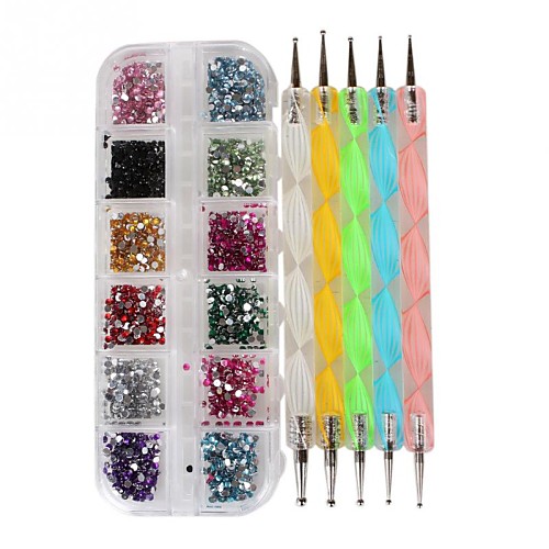 

1 pcs Nail Jewelry For Finger nail art Manicure Pedicure Punk