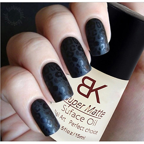 

1pcs 15ml nail polish magic super matte transparent nails art gel frosted surface oil nail polish