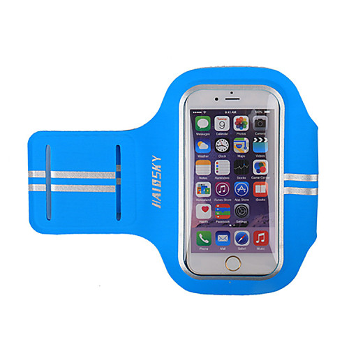

HAISKY Armband Cell Phone Bag Running Pack for Running Racing Cycling / Bike Jogging Sports Bag Touch Screen Wearable Phone / Iphone Terylene Running Bag / iPhone X / iPhone XS Max / iPhone XS
