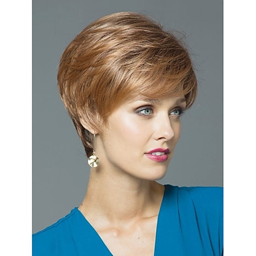 

Synthetic Wig Wavy Wavy Wig Ombre Short Rainbow Synthetic Hair Women's Ombre