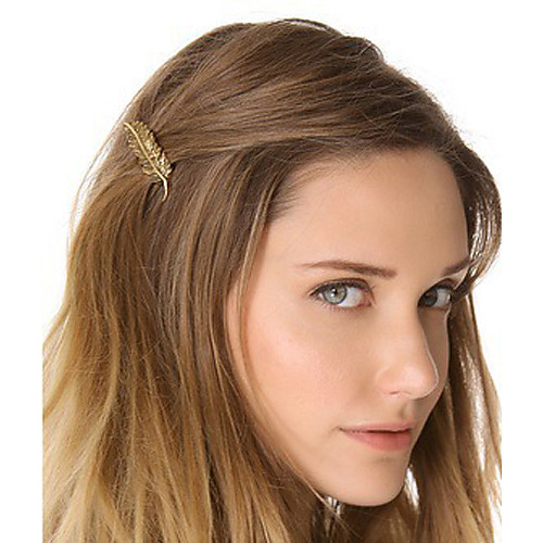 

Women's Party Work Alloy Solid Colored / Cute / Gold