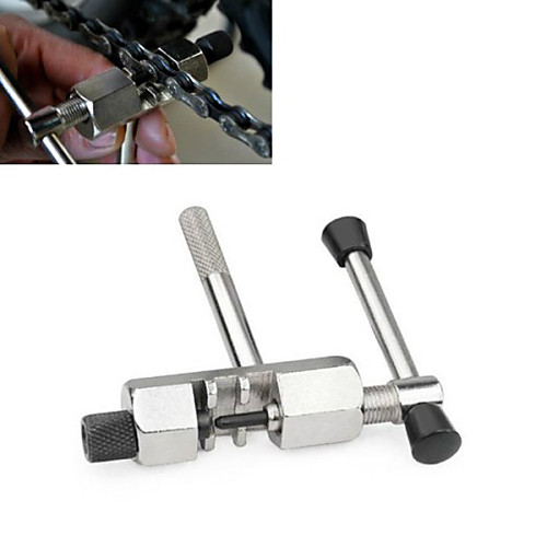 

Chain Rivet Extractor Convenient For Mountain Bike / MTB Road Bike Cycling / Bike BMX TT Cycling Bicycle Steel Silver 1 pcs