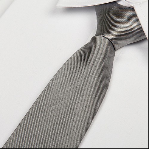 

Men's Party / Work Necktie - Solid Colored