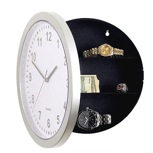 

Wall Clock Storage Box Clock Strong Armer Jewelry Safe Wall Clock Style Diversion Safe Can