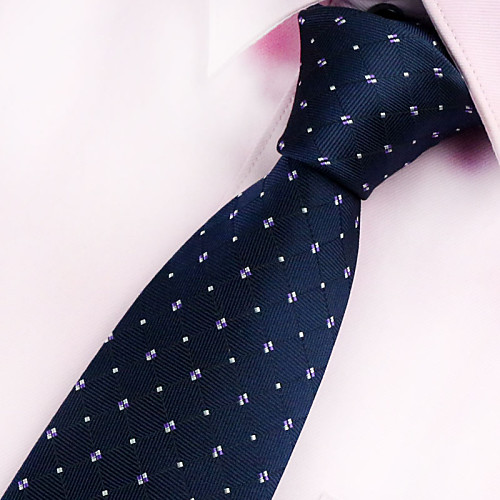 

Men's Party / Work / Basic Necktie - Polka Dot Print