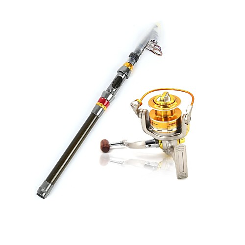 

Telespin Rod 240 cm Carbon Telescopic Heavy (H) Sea Fishing Bait Casting Ice Fishing / Spinning / Jigging Fishing / Freshwater Fishing / Carp Fishing / Bass Fishing