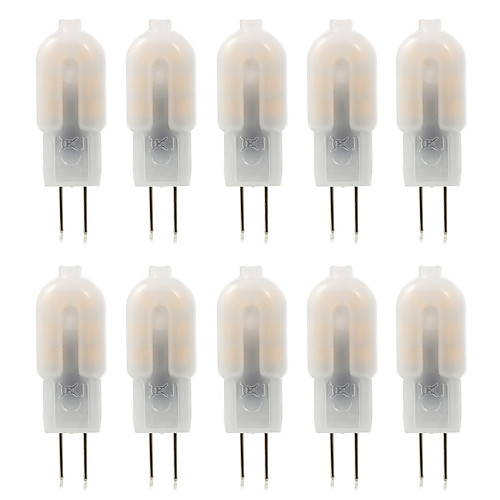 

YWXLIGHT 10pcs 3 W LED Bi-pin Lights 300-360 lm G4 T 12 LED Beads SMD 2835 Decorative Warm White Cold White Natural White 220-240 V 12 V / 10 pcs / RoHS