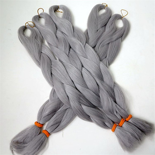 

Classic Synthetic Hair 24 inch Hair Extension Cross Type Women's Women Daily