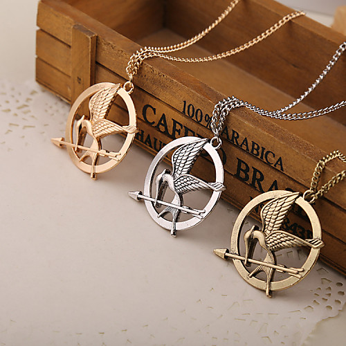 

Women's Pendant Necklace Alloy Gold Silver Necklace Jewelry For