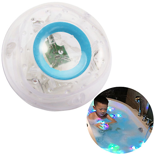 

LED Lighting Bath Toy Pools & Water Fun Bathtub Pool Toys Bathtub Toy Plastic Portable Lighting Durable Funny Bathroom Kid's Adults' Summer for Toddlers, Bathtime Gift for Kids & Infants