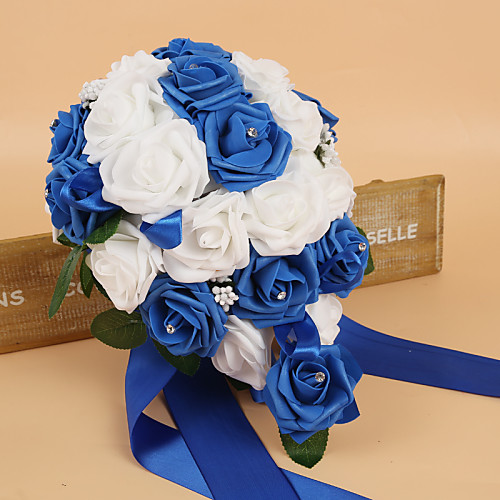 

Wedding Flowers Bouquets Wedding Silk / Foam 12.6(Approx.32cm)