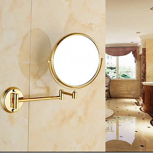 

Mirror Neoclassical Brass 1 pc - Bathroom Cosmetic Mirror / Shower Accessories