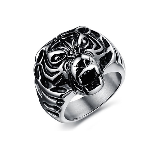 

Men's Ring Silver Alloy Vintage Casual Jewelry